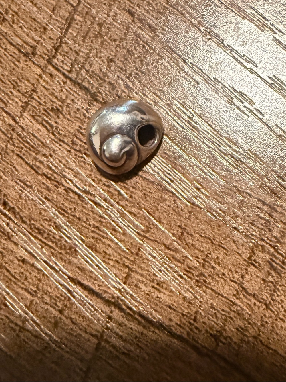 Mignon Faget Sterling Silver MF Signed Retired Charm Pendant